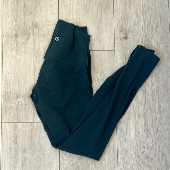 LULULEMON ALIGN TEAL LEGGINGS - Picture 1 of 1